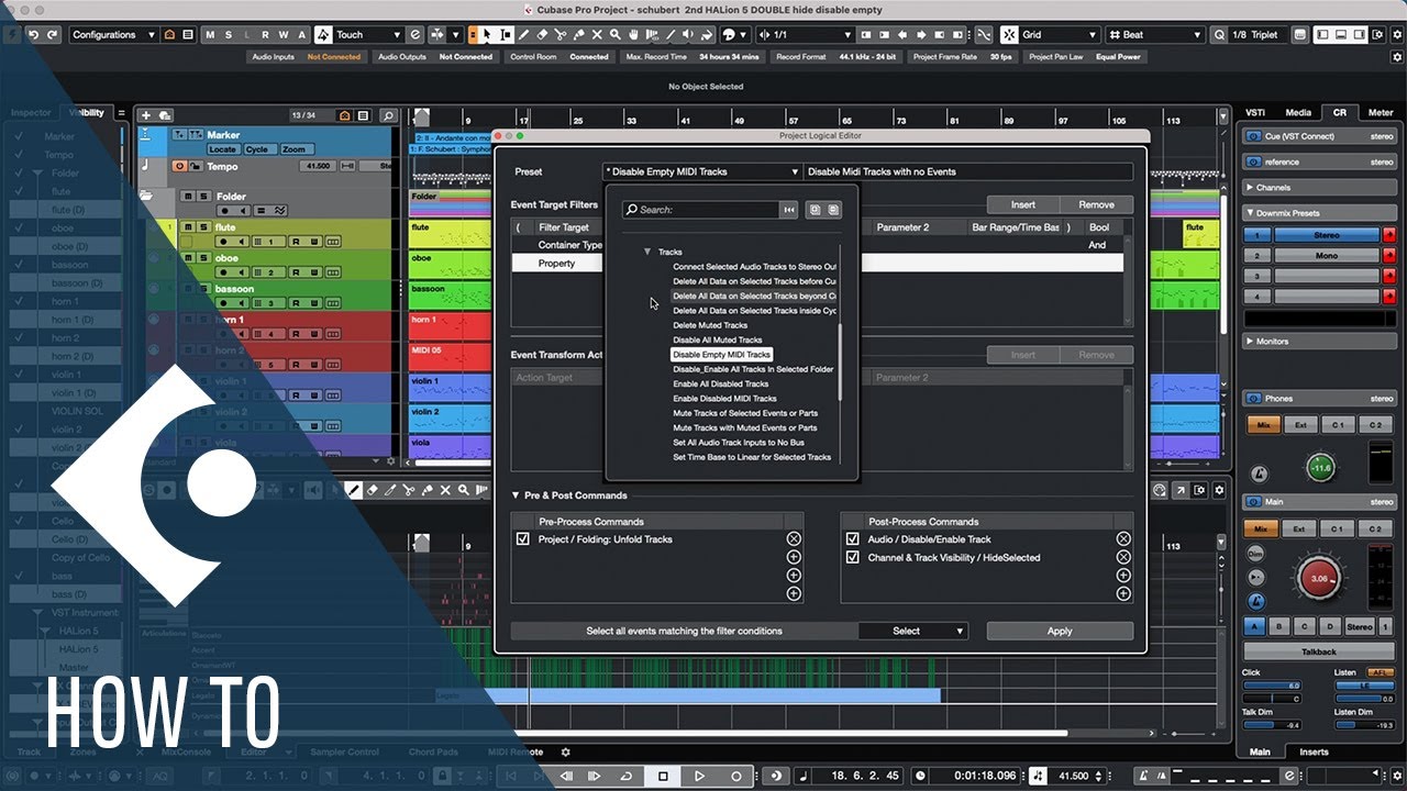 Migrate Channel Settings across Different Projects | Cubase Q&A with Greg Ondo