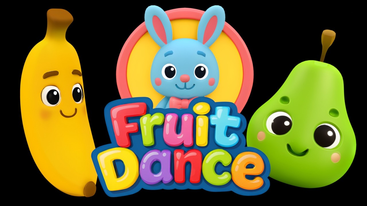 Fruits in Magic Land 🍓🌈 | Sensory Music Video for Babies & Toddlers