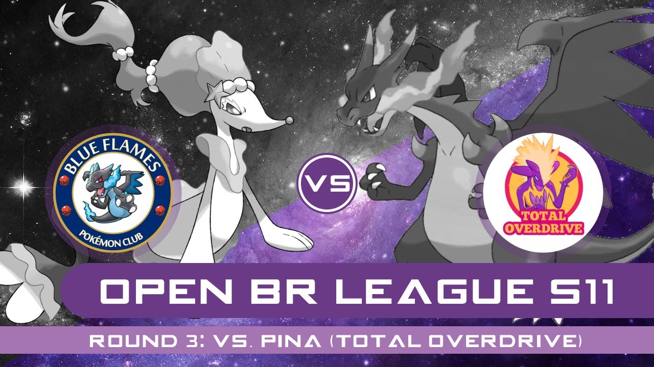 OPEN BR LEAGUE 11 - Round 3 Vs: Pina (Total Overdrives) | Liga Draft Pokémon