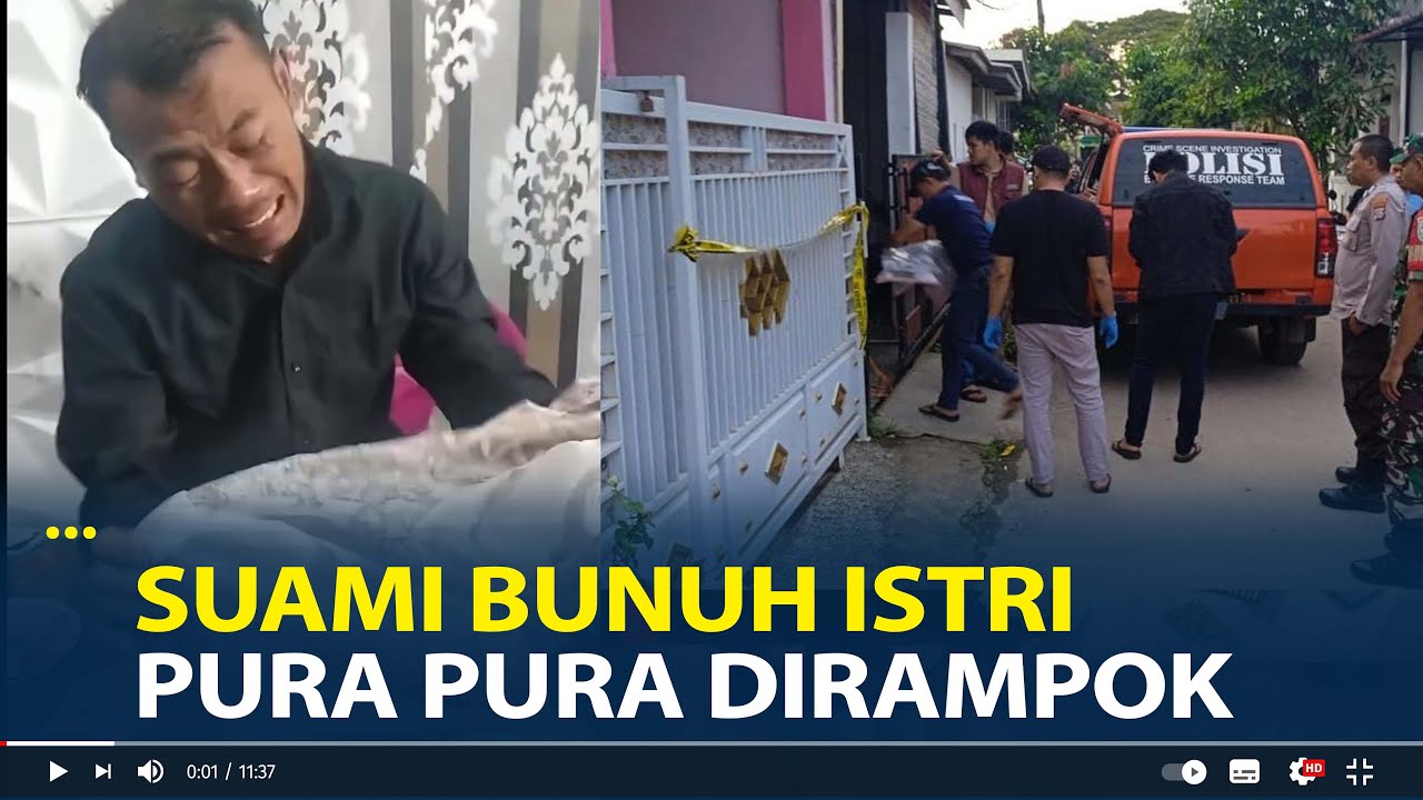 Ketahuan Selingkuh, Wadison Bunuh Istri Pura-pura Dirampok di Serang Banten