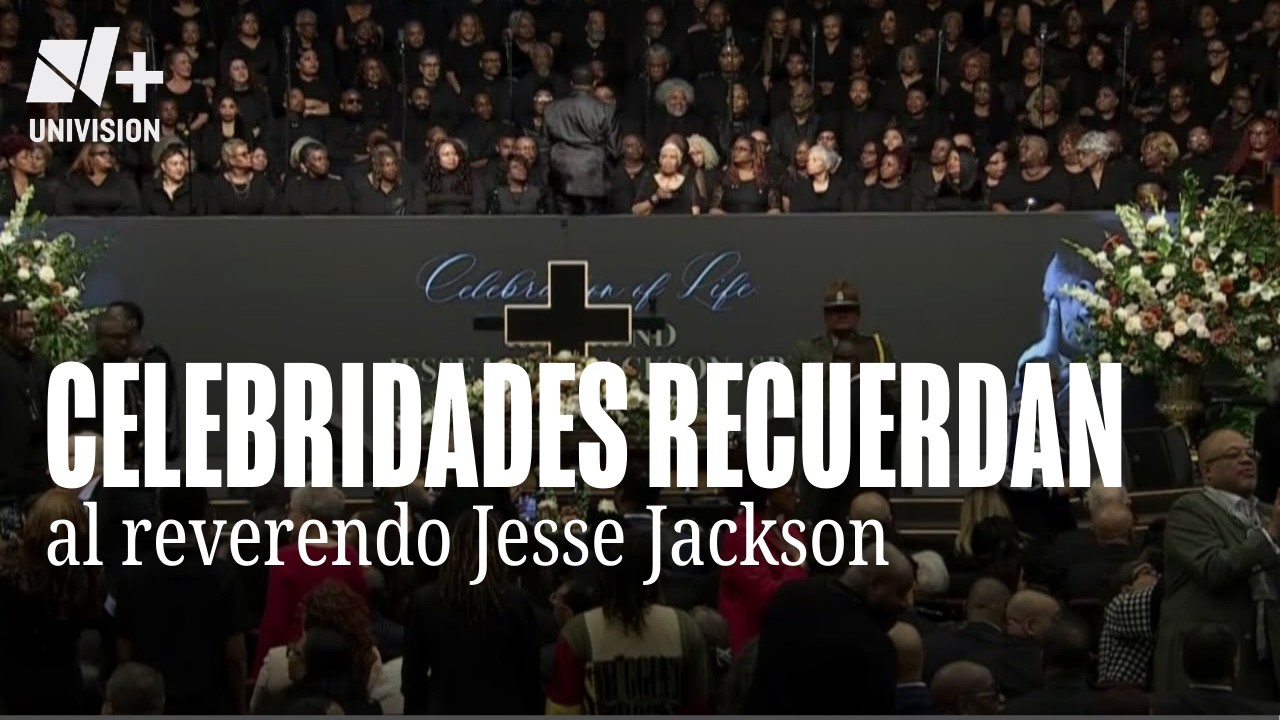 De Clinton a Petro: celebridades y políticos se unen para despedir al reverendo Jesse Jackson