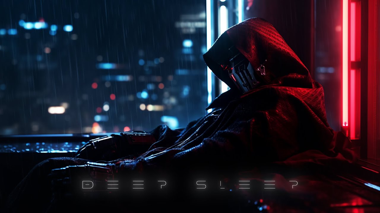 Sith Meditation - Deep Sleep Ambience (1 Hour Soothing Rain & Drone) 432 Hz