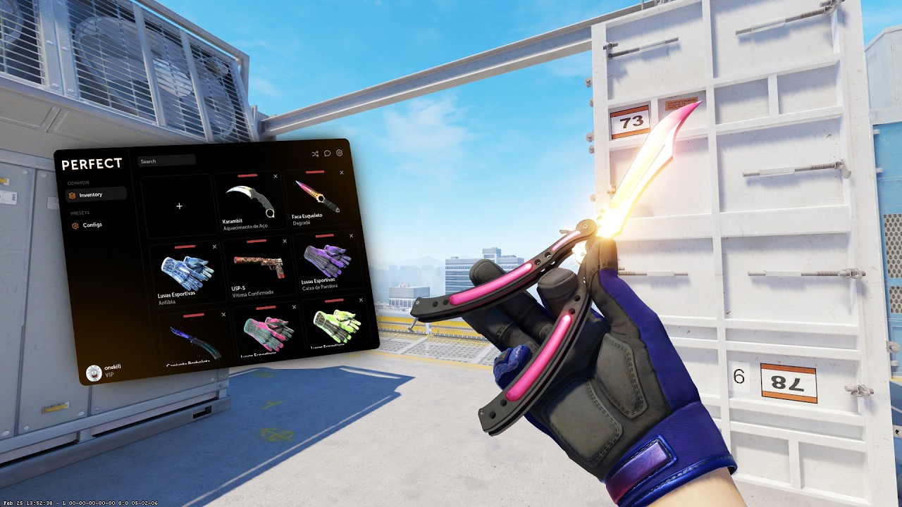 SKIN CHANGER SEM RISCO DE BANIMENTO PARA UTILIZAR NO PREMIER DO CS2