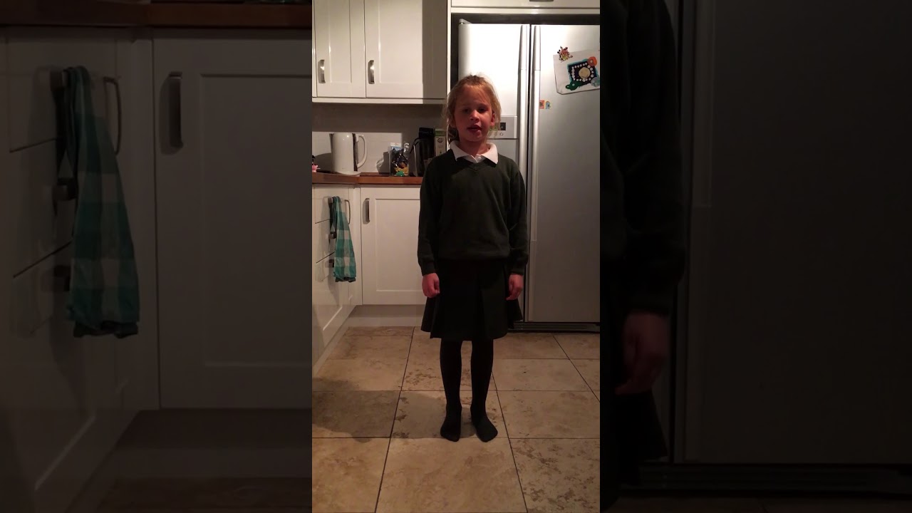 Emma is singing Big Red Combine Harvester