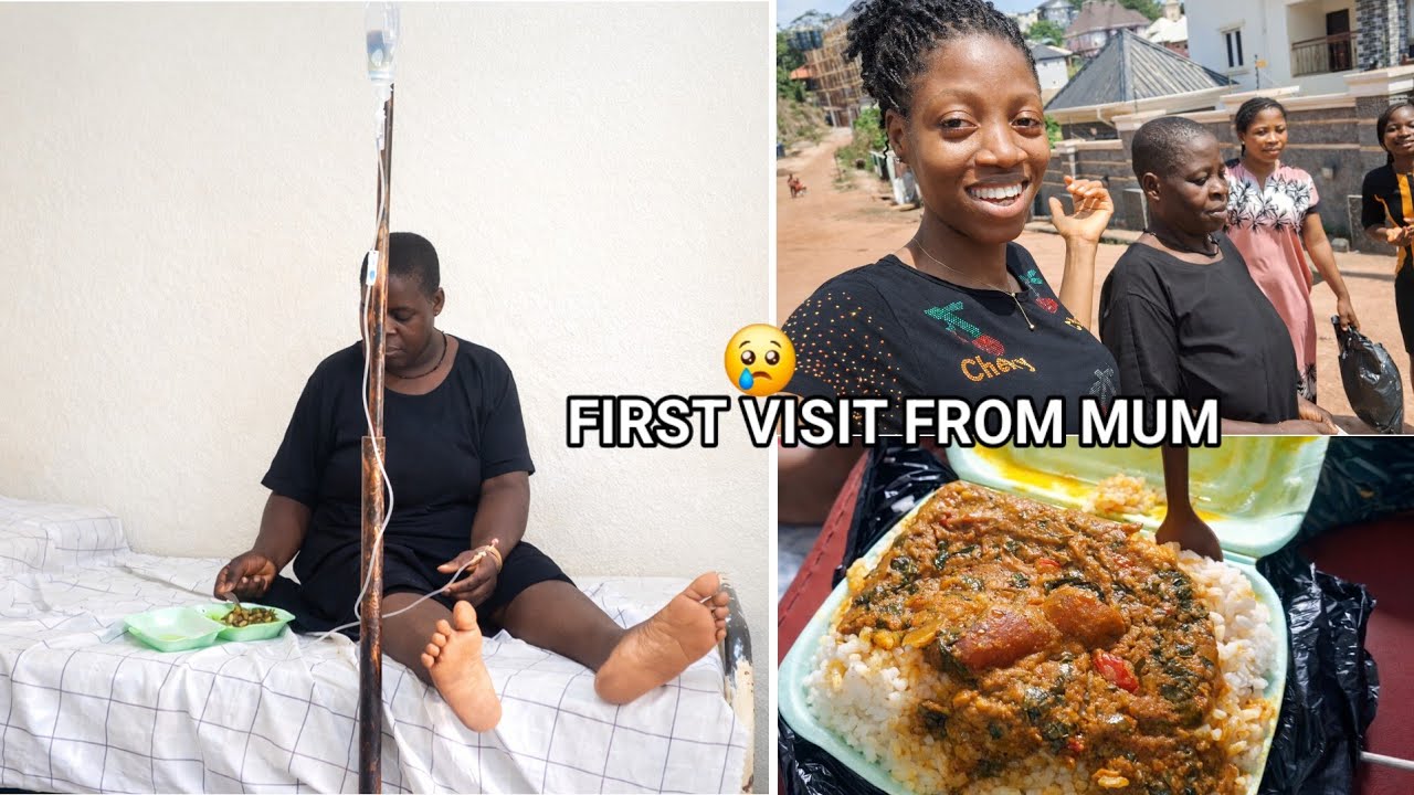  MY NIGERIAN MOTHER'S FIRST VISIT AFTER MY WEDDING WHILE MOURNING HER LATE HUSBAND 😢 