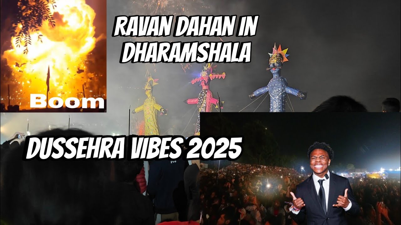 Dussehra 2025 Fair & Ravan Dahan Highlights 🔥||Arun Thakur vlogs||AT159