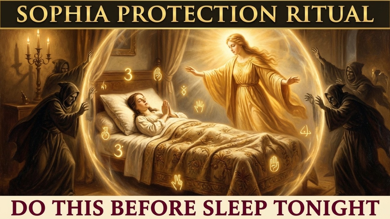 Before You Sleep Tonight, Do This Sophia Protection Ritual — Archons Cannot Enter Your Dreams