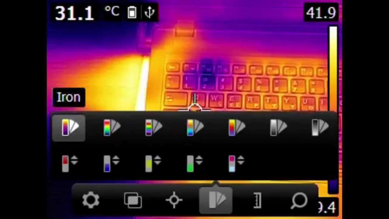#40 - Hacked FLIR E4 thermal camera demonstration