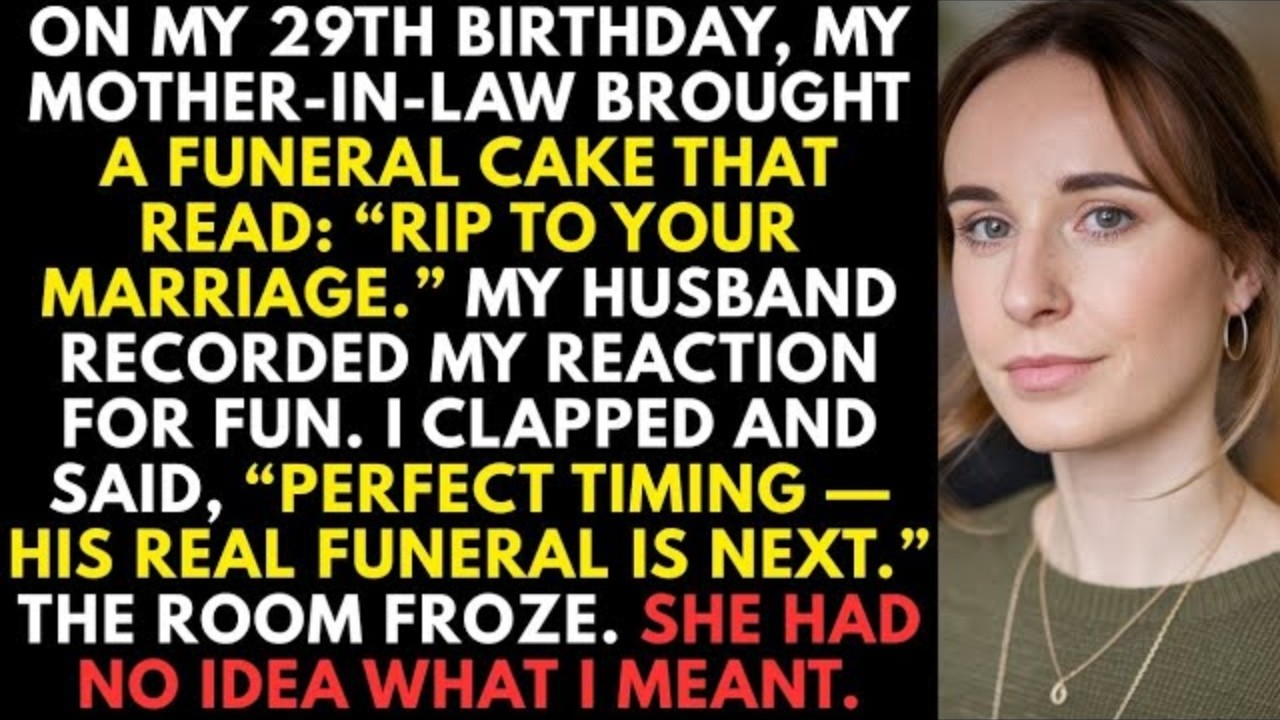On My 29th Birthday, My Mother-In-Law Brought A Funeral Cake. My Reply About A “Real Funeral” Left..