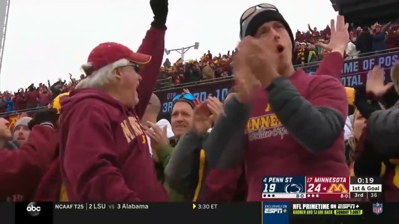 #4 Penn state vs #17 Minnesota 2019 College Football Highlights