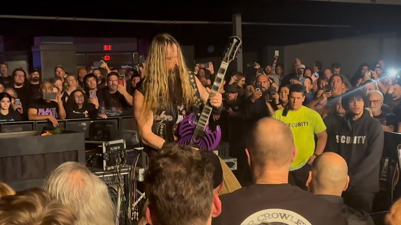Zakk Sabbath - Zakk Wylde’s “War Pigs” Crowd/Teeth Solo