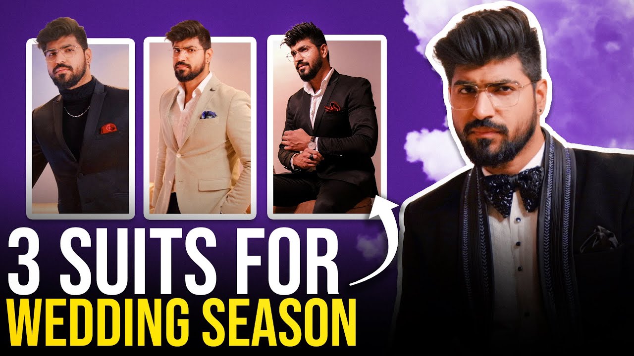 SUITS GUIDE 101 | Tuxedo vs Suit | Indian Wedding Outfit Ideas for men