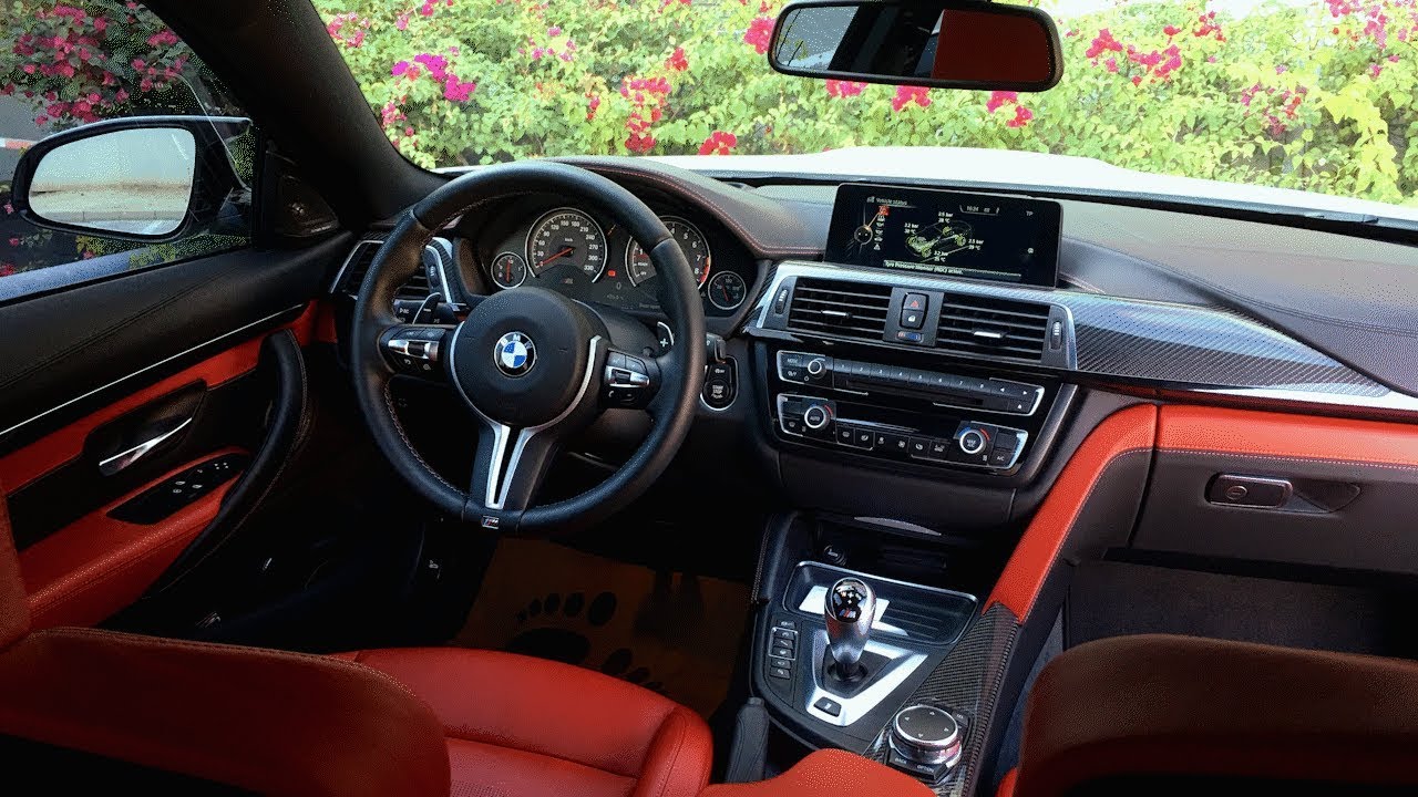 Подробный обзор интерьера BMW M4