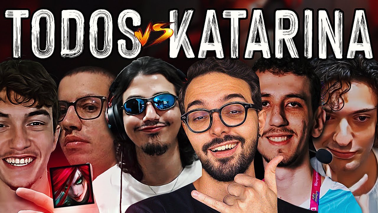 1 KATARINA DE HACK vs 5 DEMACIANOS!