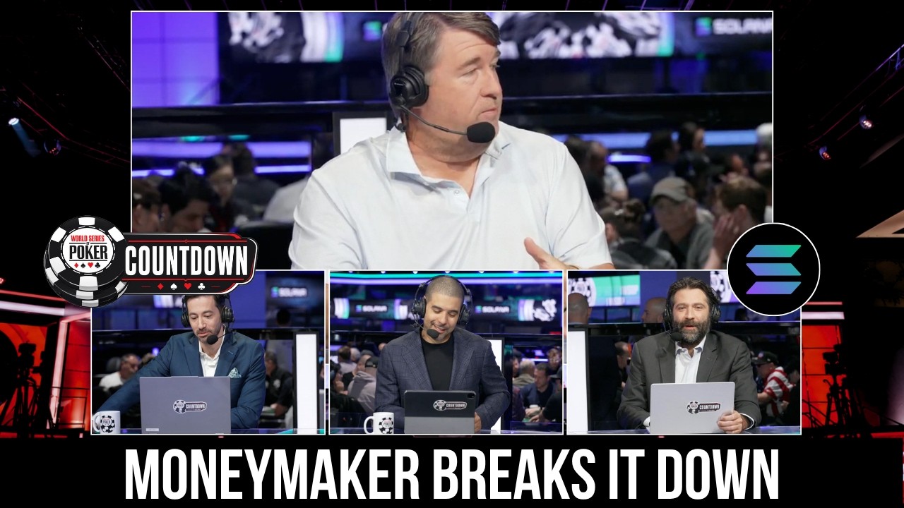 Chris Moneymaker Joins the WSOP Countdown Show!