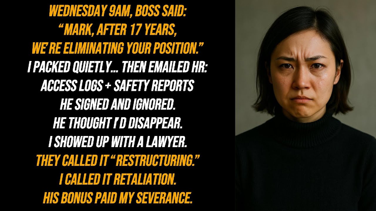 Boss Fired Me After 17 Years&mdash;My Quiet Email Cost H