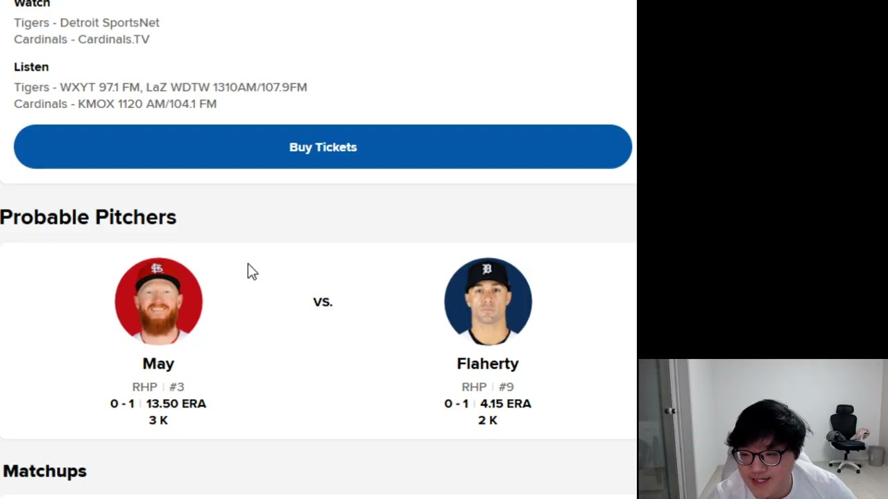 4월4일 NBA , MLB 분석방송 - 헤이러들 아쉽겠엉~