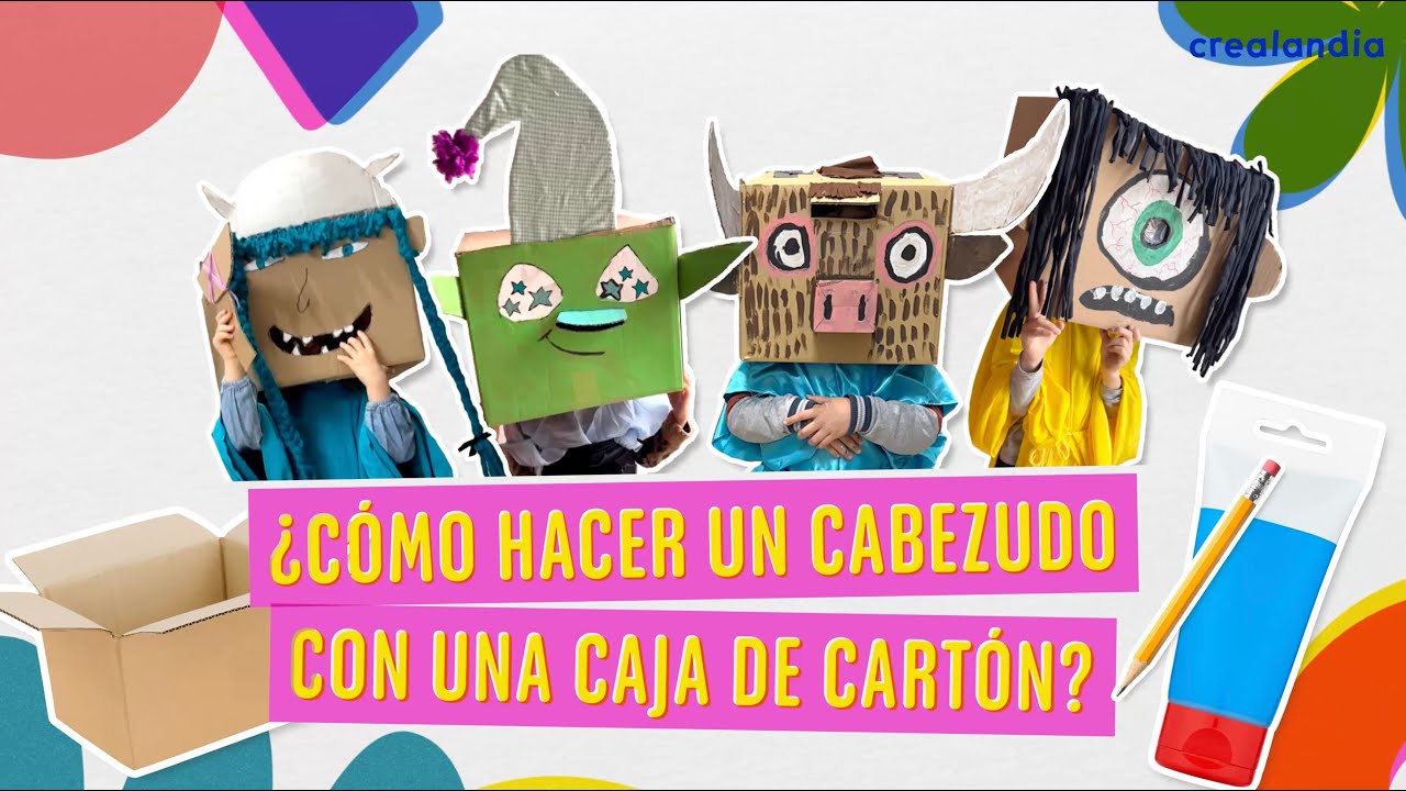 CABEZUDOS DE CARTÓN