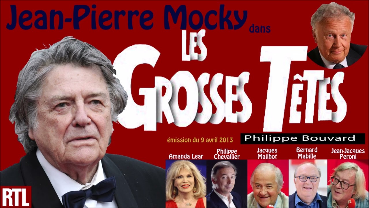 Jean Pierre Mocky invité des Grosses têtes (9 avril 2013)