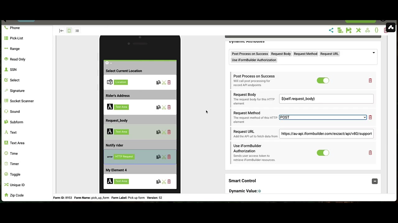 HTTP Request element enhancements (GET, POST, PUT, DELETE)