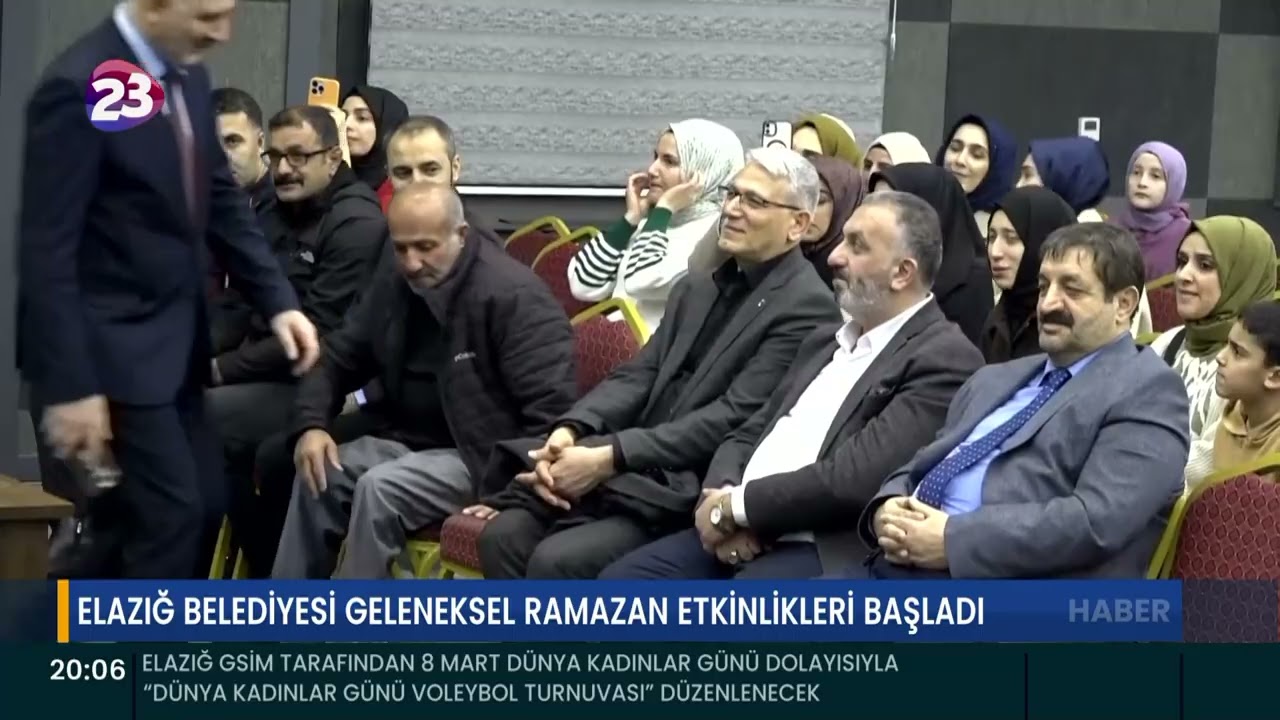 ELAZIĞ BELEDİYESİ GELENEKSEL RAMAZAN ETKİNLİKLERİ BAŞLADI