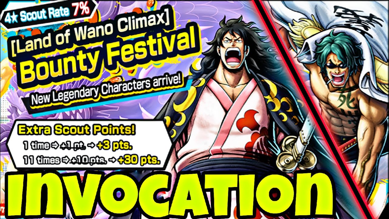 C'EST l'HEURE DE CRAQUER INVOCATION MOMO ET ARAMAKI /ONE PIECE BOUNTY RUSH / OPBR FR