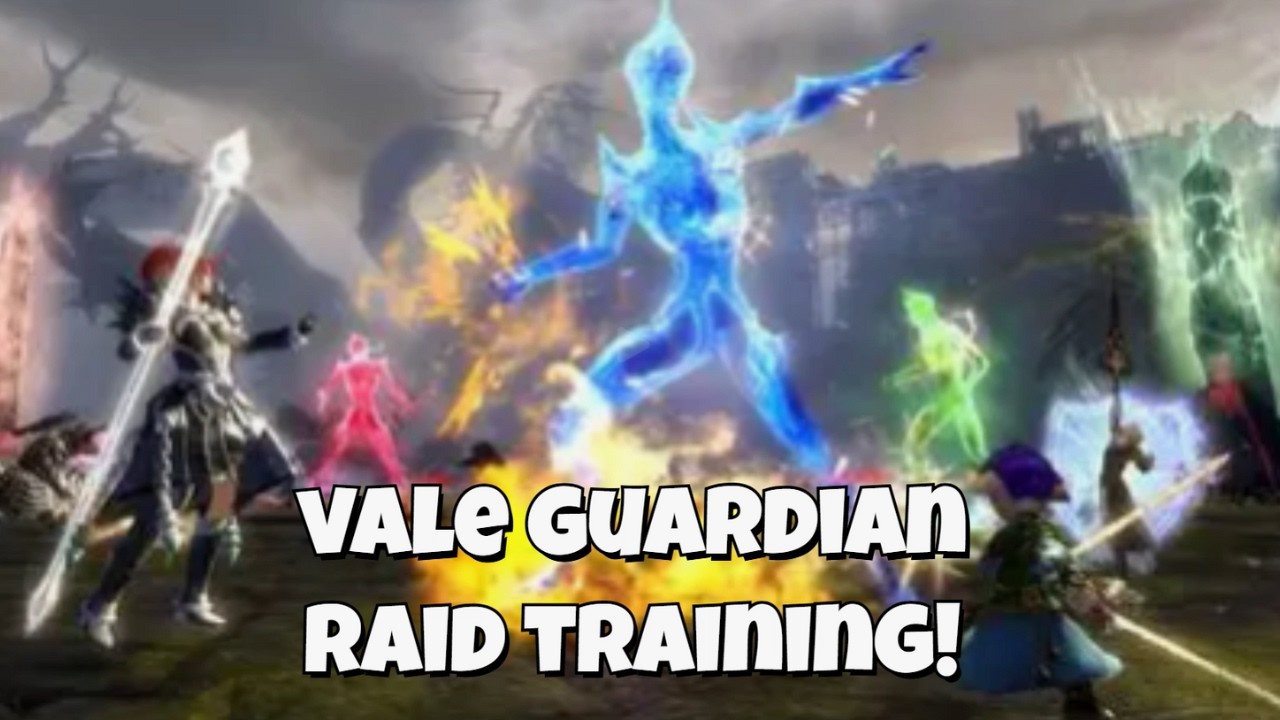 GW2  Raid training Vale Guardian