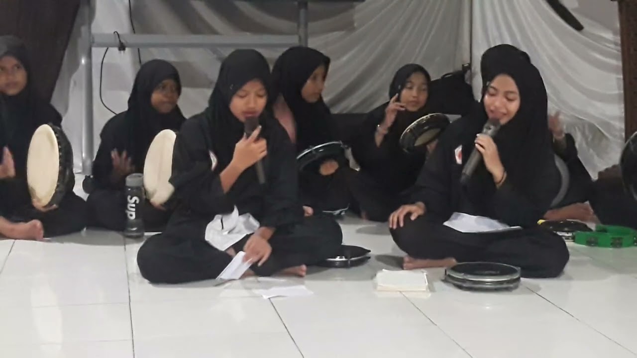 Hadroh Team Fatimah Azhara Santri Cq, Vokalis Kk Caca & Kk Calista