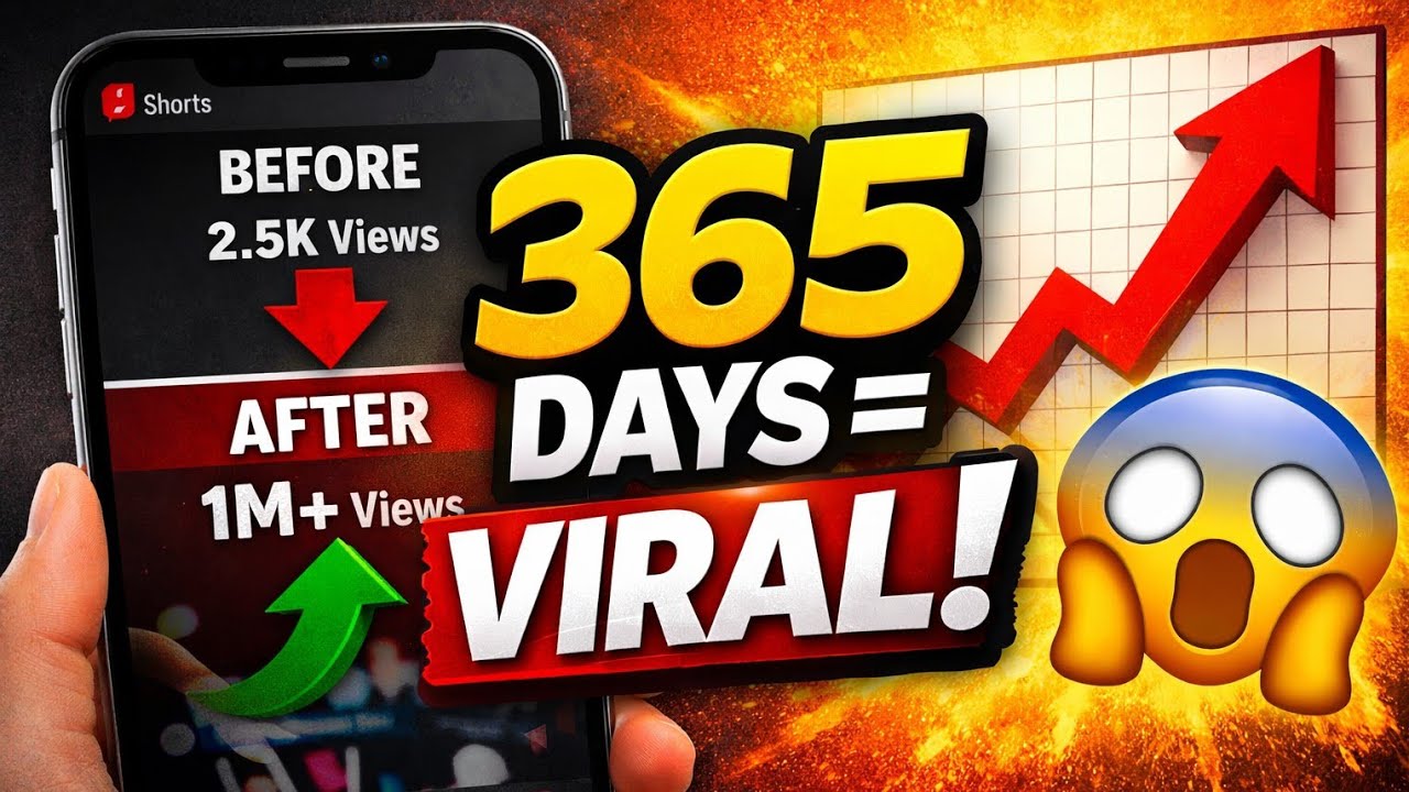 I Tried YouTube Shorts for 365 Days | The Merror Effect Viral Blueprint 😱