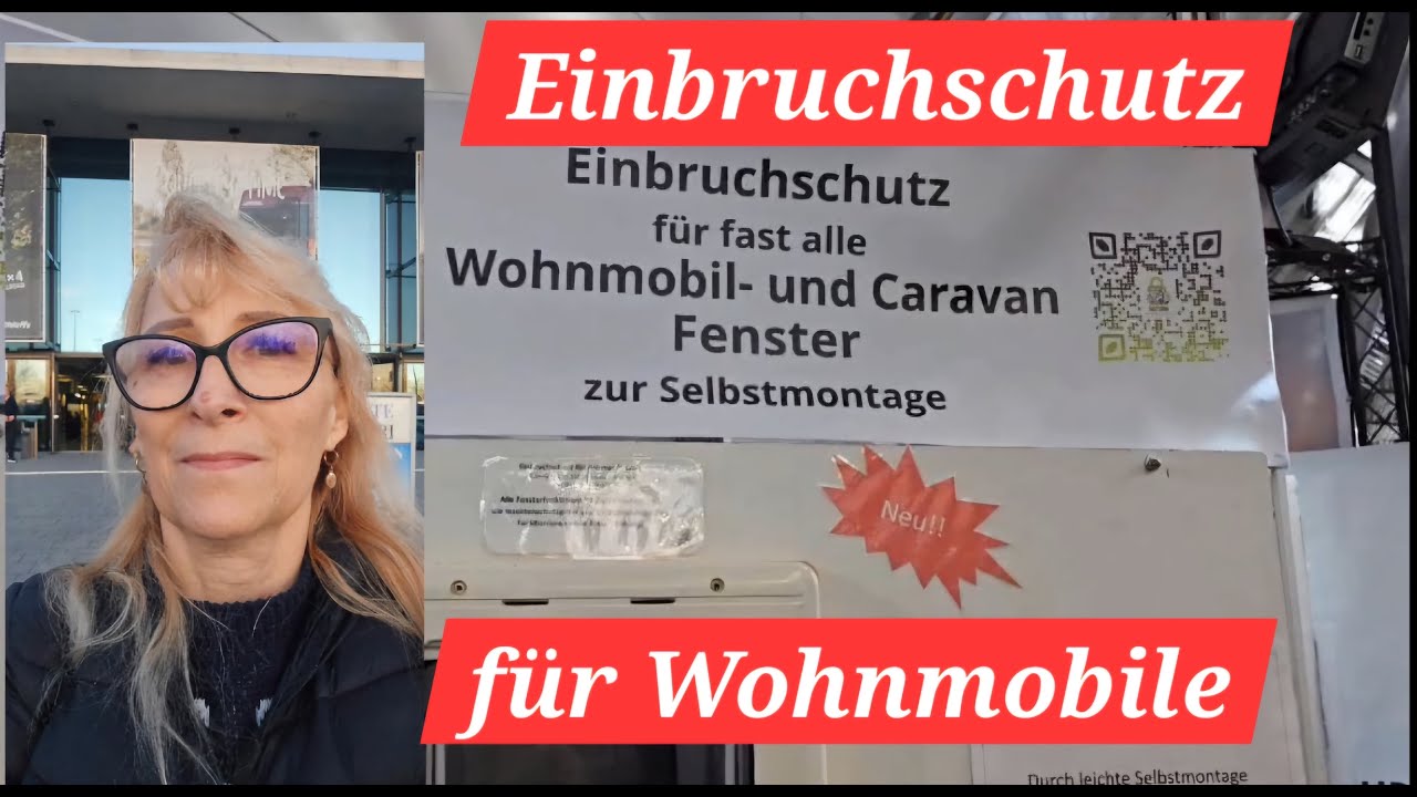 Einbruchschutz für fast alle Wohnmobil und Caravan Fenster#vanlife