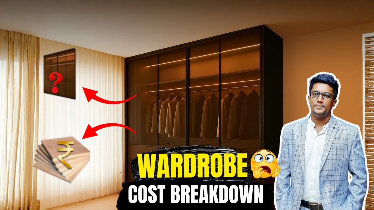🤔Wardrobe Cost Breakdown 2025 💰🏡| HireandBuild | Tamil