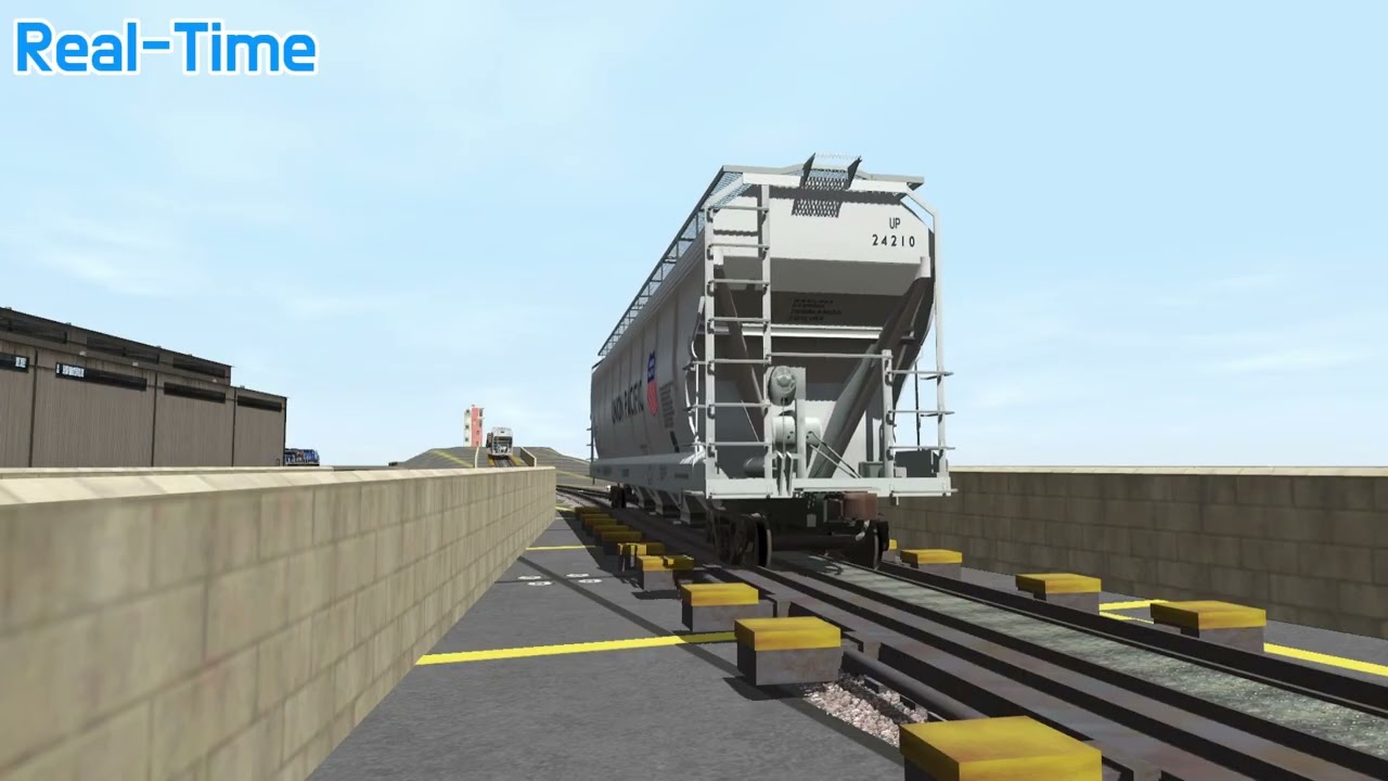 The CSX-NS Transfer Hump Yard (Trainz22 - Timelapse/Real-Time)