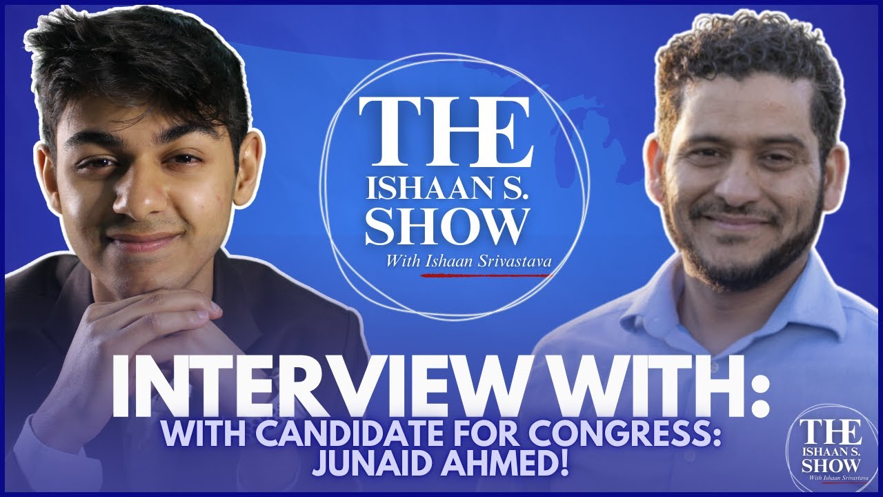 Junaid Ahemd talks about his race for Congress and more!