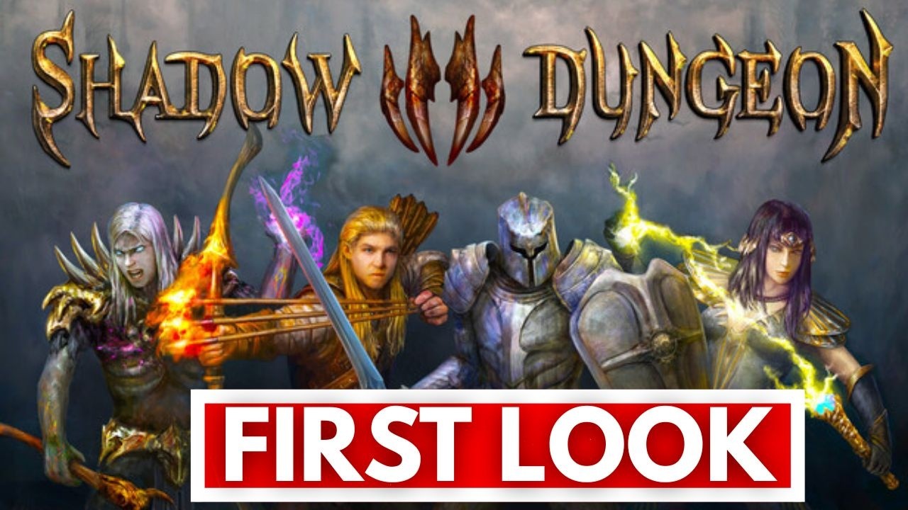 SHADOW DUNGEON First Look - Gameplay Hack and Slash like Diablo - [PC 2K 60 FPS] - No Commentary