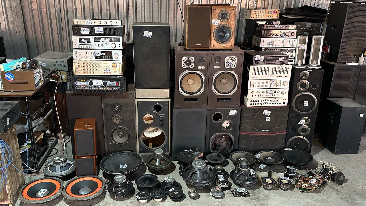 0329963276💥29/01💥th,lí âmli Y9. Lọc PIONEER SG70. Thùng YAMAHA. VỎ DIATONE & PIONEER. Bass đủ loại