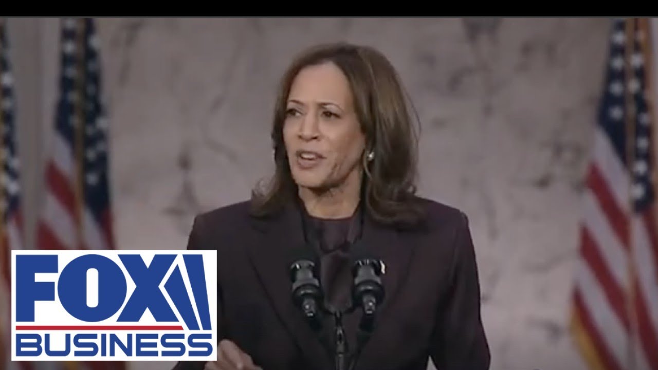 Kamala Harris delivers concession speech after loss to Trump