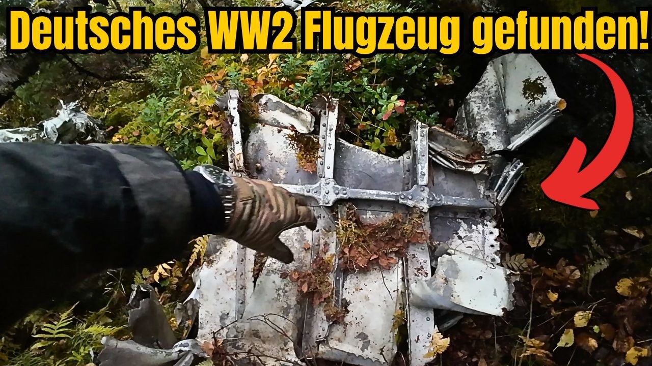 😮 Verstecktes Flugzeugwrack von 1943 entdeckt – Niemand wusste, dass es noch existiert!