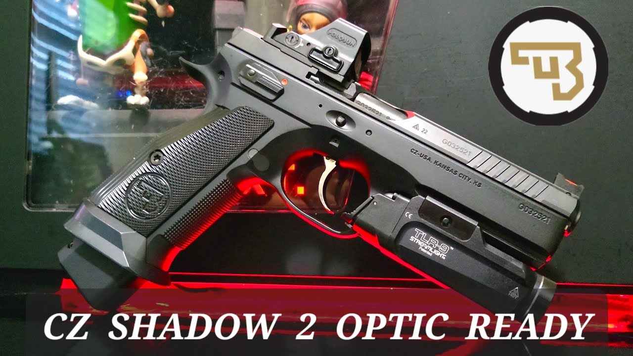 New CZ Shadow 2 OR Optic Ready - Cajungunworks Cowitness Optic Plate - TTI & Springer - Armorycraft