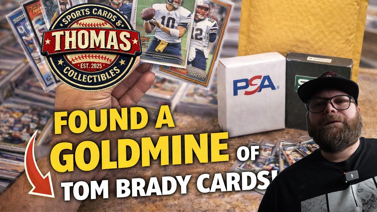 What Happens When You Find TOM BRADY Cards in a Huge Stack of 30,000?