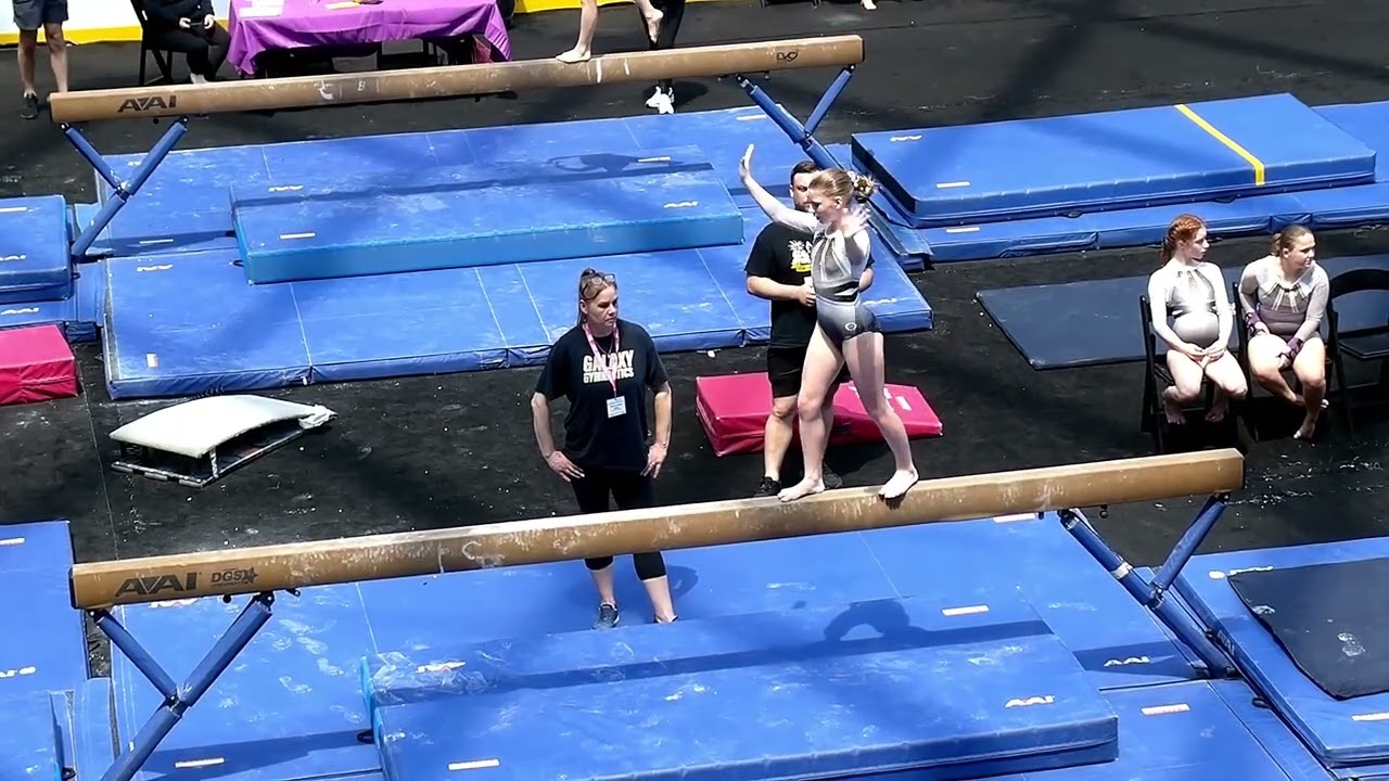 Galaxy gymnastics leah regionals 25'
