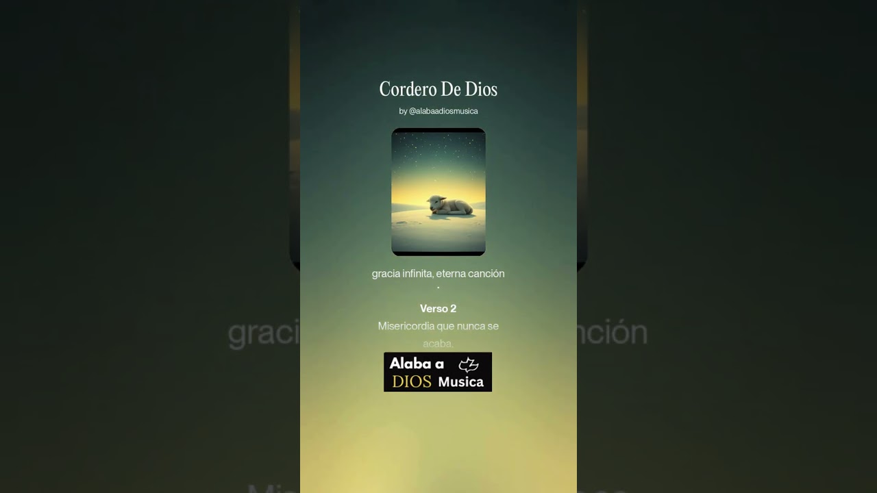 🎵 CORDERO DE DIOS – ALABANZAS A DIOS | CANTOS CRISTIANOS