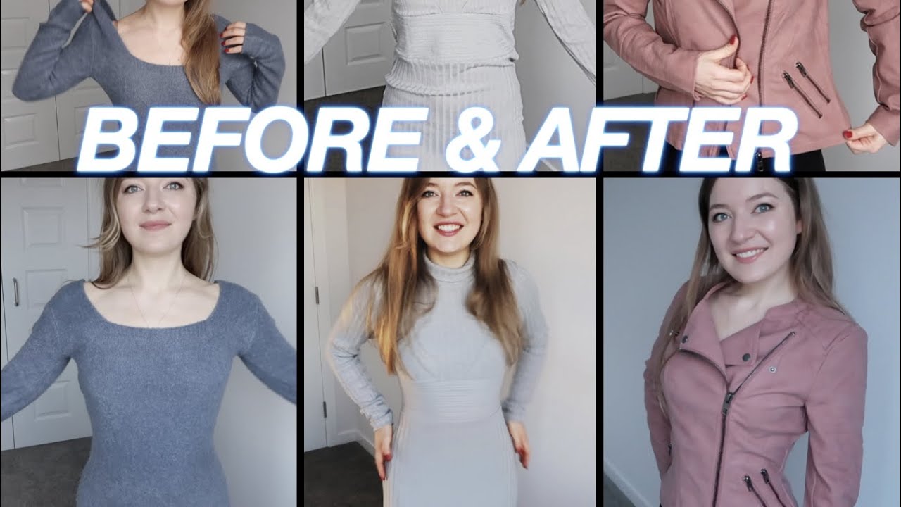 3 Examples How To Adjust Clothing To Fit Your Shape Perfectly | Sewing Tips To Save You $$$ :)