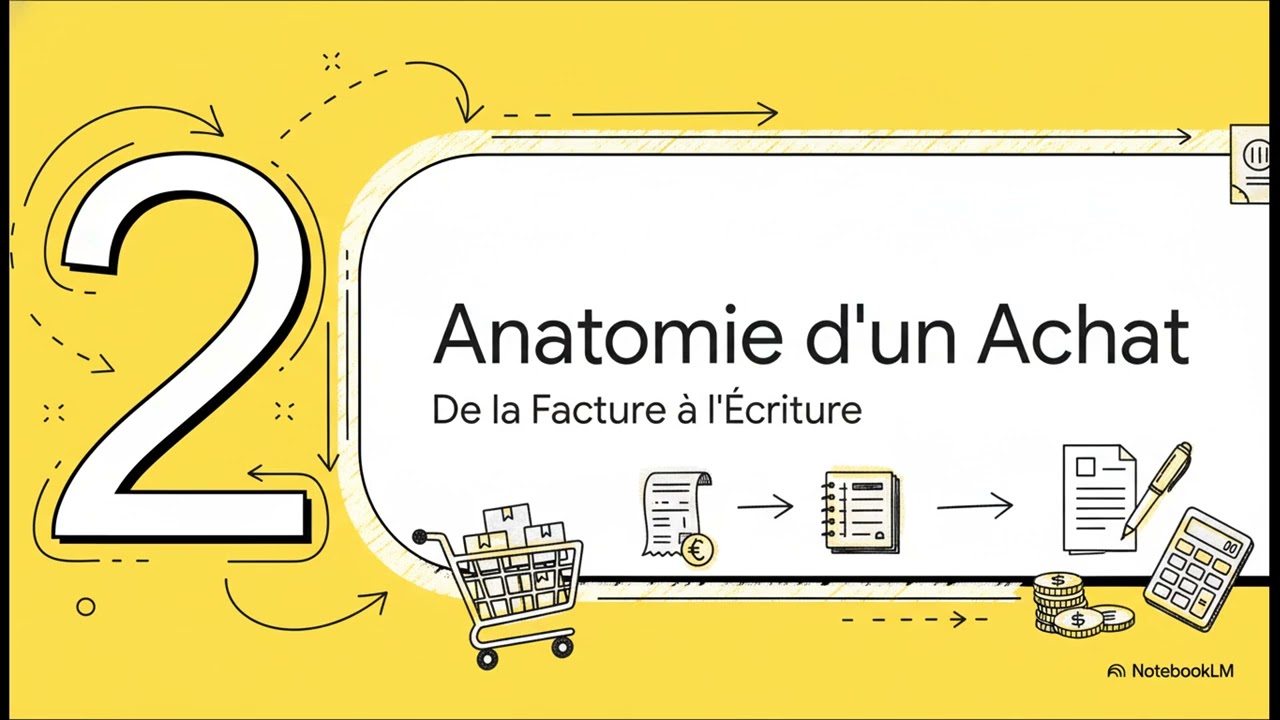 Achat en compta@ #learn on youtube
