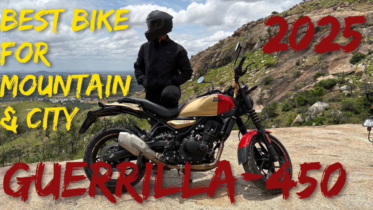 Royal Enfield Guerrilla 450 Off roading review | Kaiwara Hills 