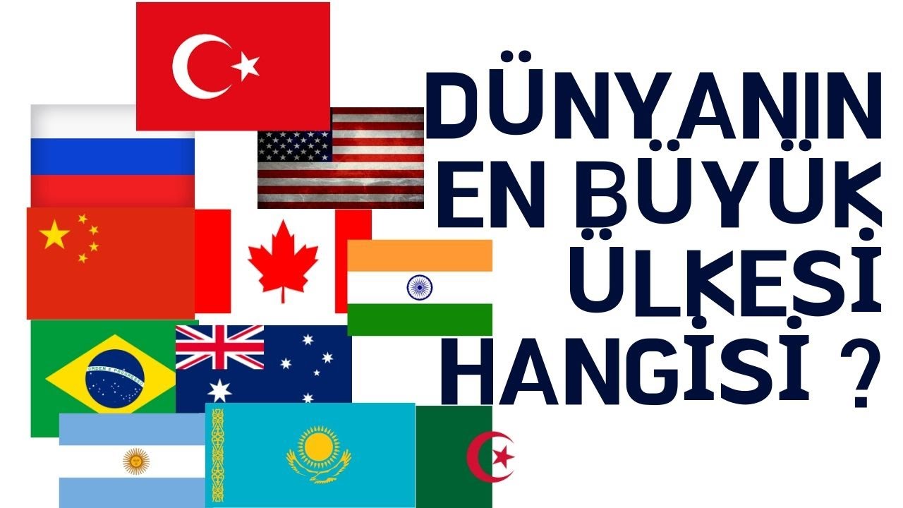 EN FAZLA TOPRAĞI OLAN ÜLKELER- DÜNYADAKİ EN BÜYÜK 10 ÜLKE SIRALAMASI ! ÜLKELER HAKKINDA İLGİNÇ BİLGİ