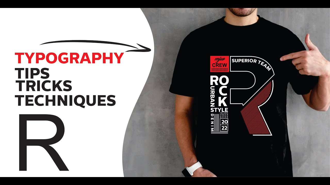 how to create fantastic typography for t shirt  - Learn  Coreldraw with Ahsan Sabri