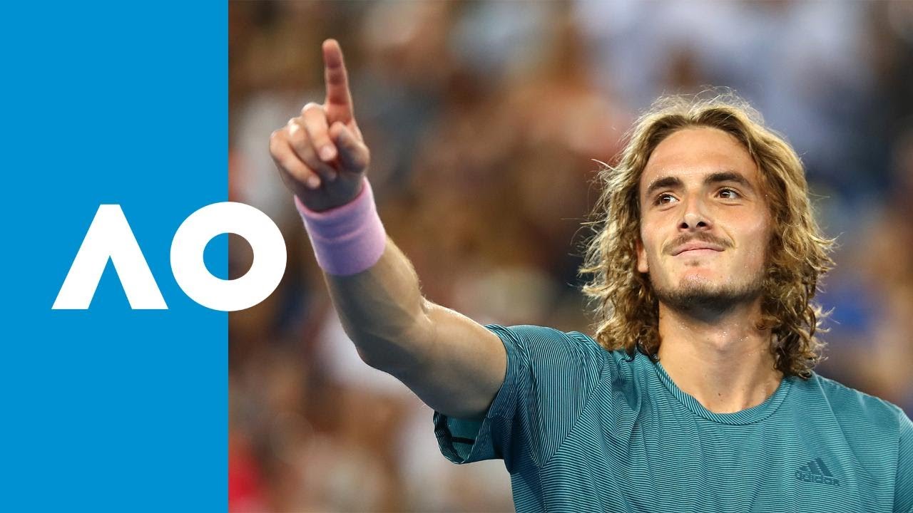 Stefanos Tsitsipas v Nikoloz Basilashvili match highlights (3R) | Austalian Open 2019