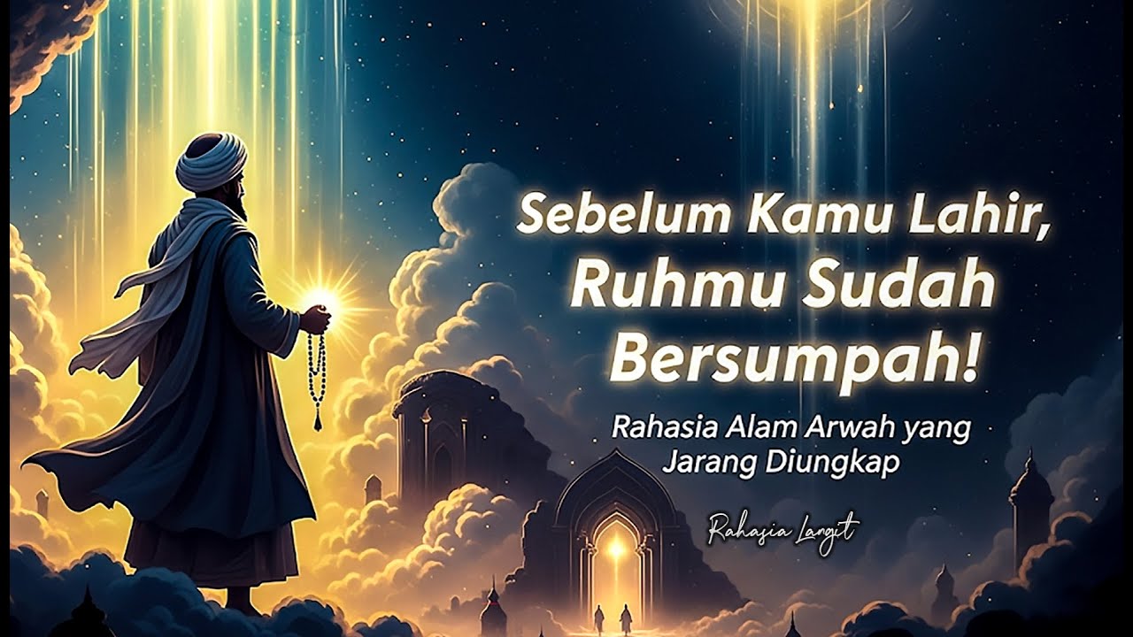 RAHASIA BESAR ALAM RUH SEBELUM LAHIR YANG JARANG TERUNGKAP | RUHMU PERNAH BERSAKSI! 🌀