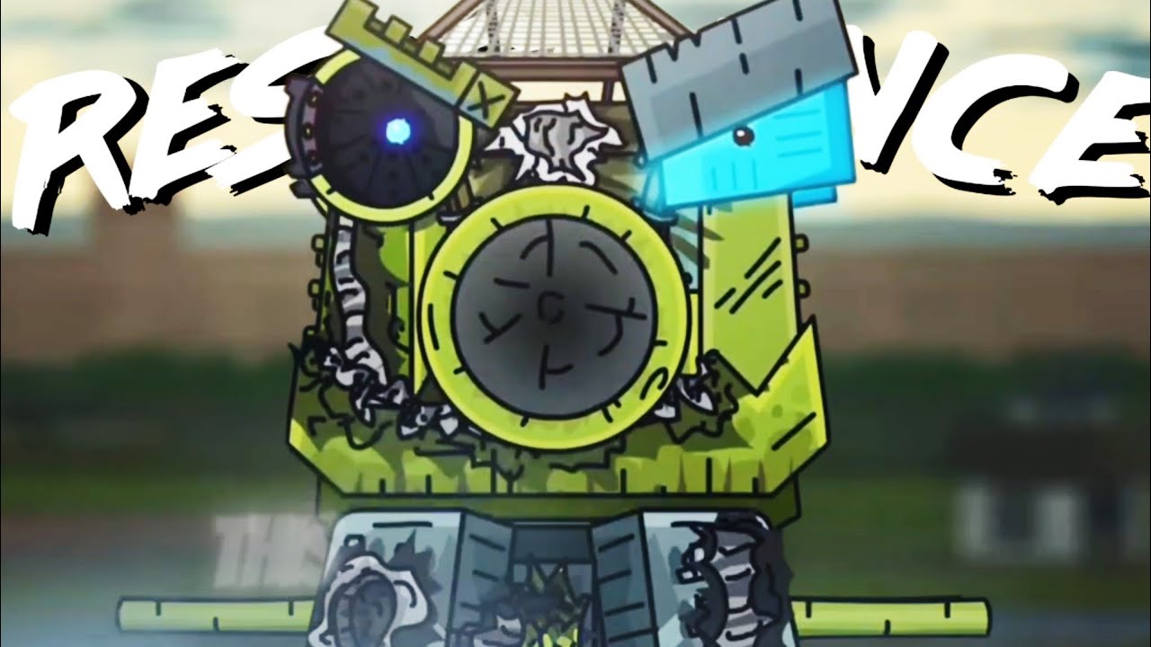 Legendary KV-44 AMV - Resistance (Cartoons about tanks)