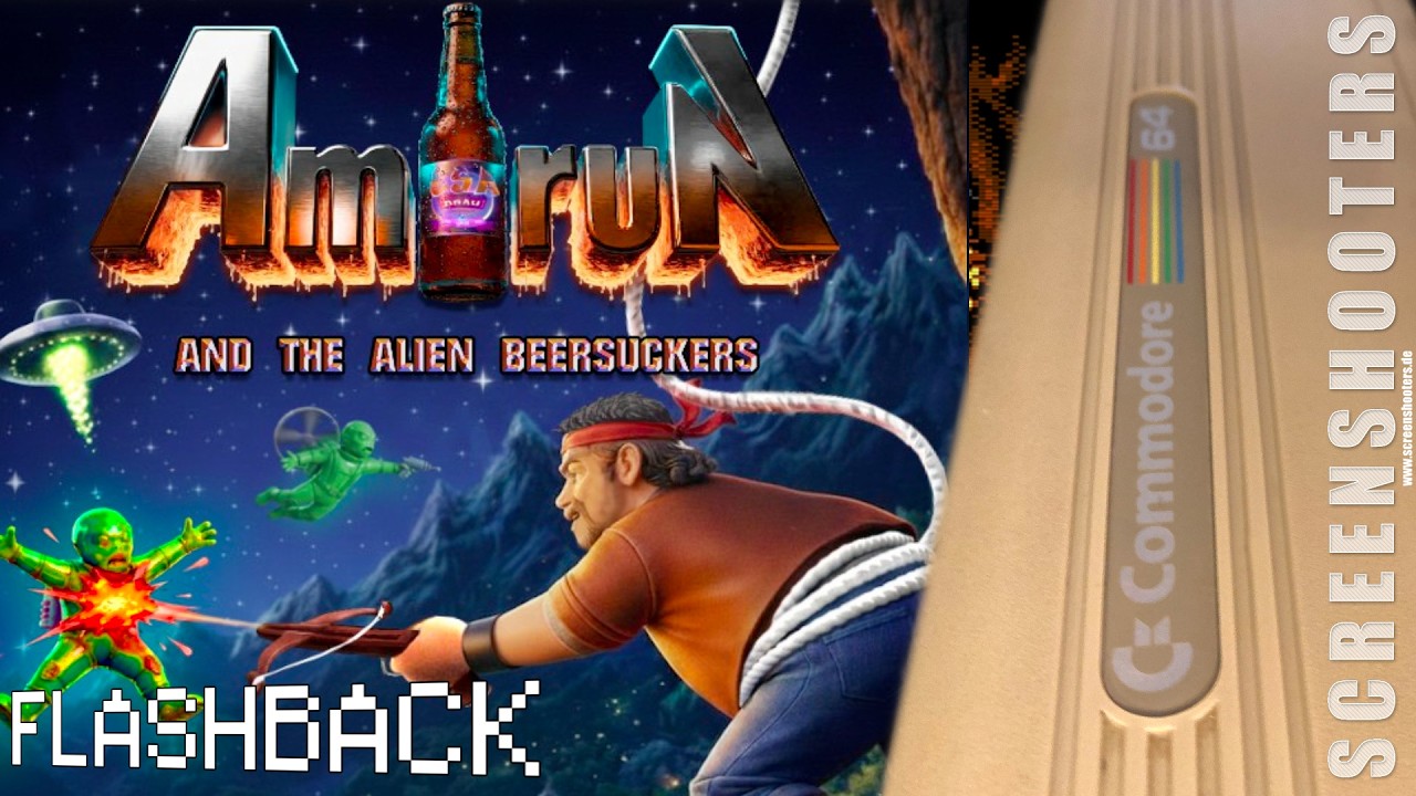 [ Flashback ] AmiRun And The Alien Beersuckers - Commodore 64 (2026)